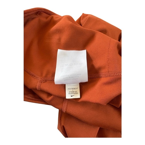 NIKE One Luxe Tights/Leggings Burnt Sunrise/Clear Size Large - Picture 4 of 5